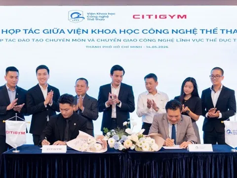Nâng chuẩn chuyên môn ngành Fitness Việt Nam: CITIGYM bắt tay cùng Viện Khoa học Công nghệ Thể thao.