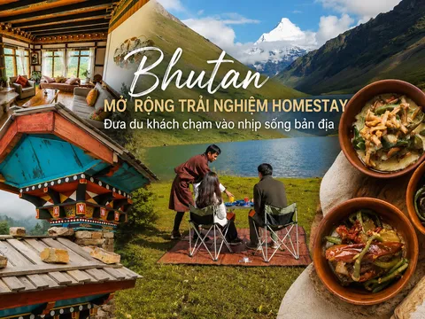 Bhutan mở rộng trải nghiệm homestay, đưa du khách chạm vào nhịp sống bản địa